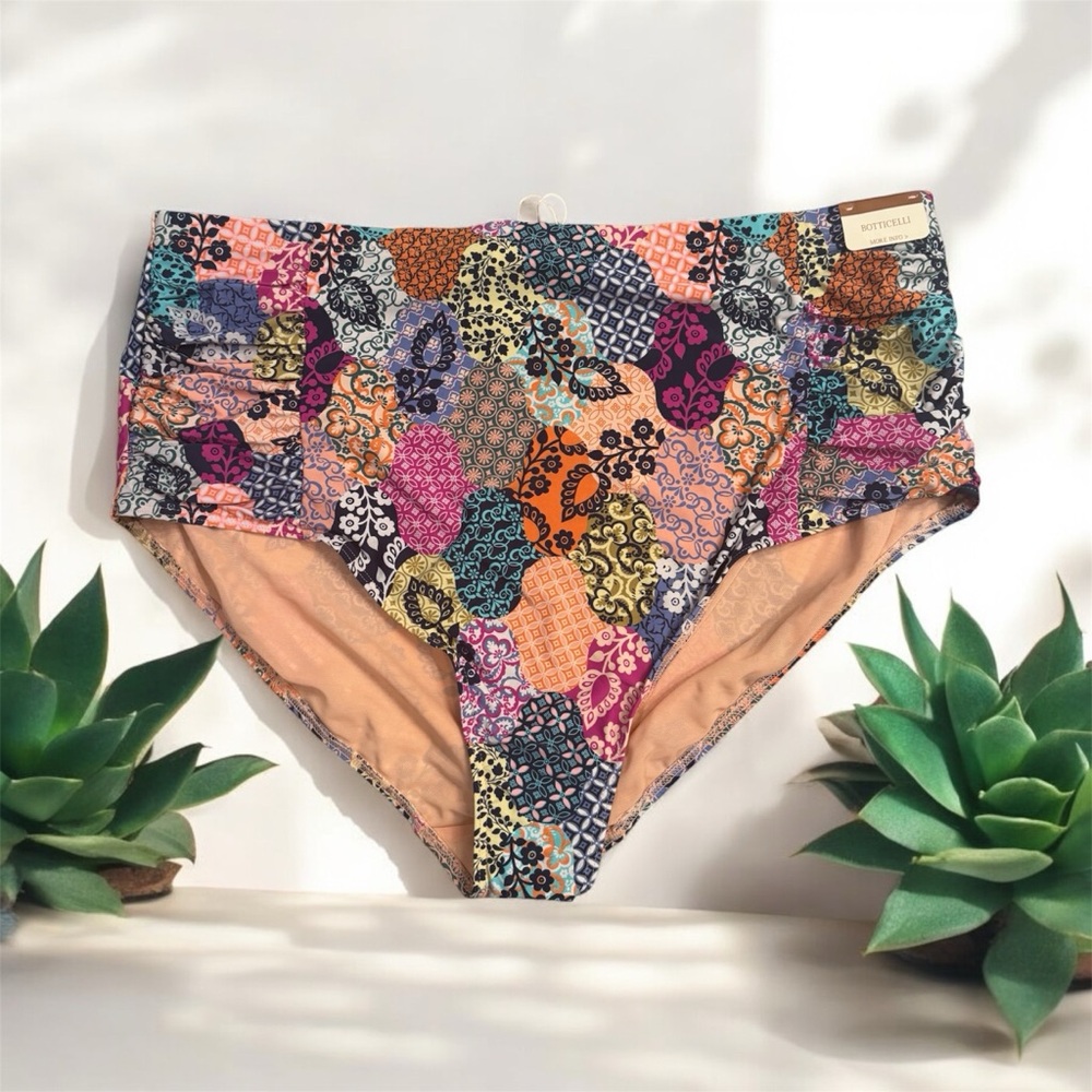 Artesands NWT Botticelli High Waist Swim Bottoms Size 22